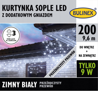 Svetelný záves Bulinex 101 - 200 svetiel